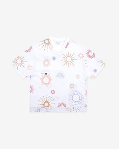 Sunny S/S Cotton Pique V-Neck Shirt