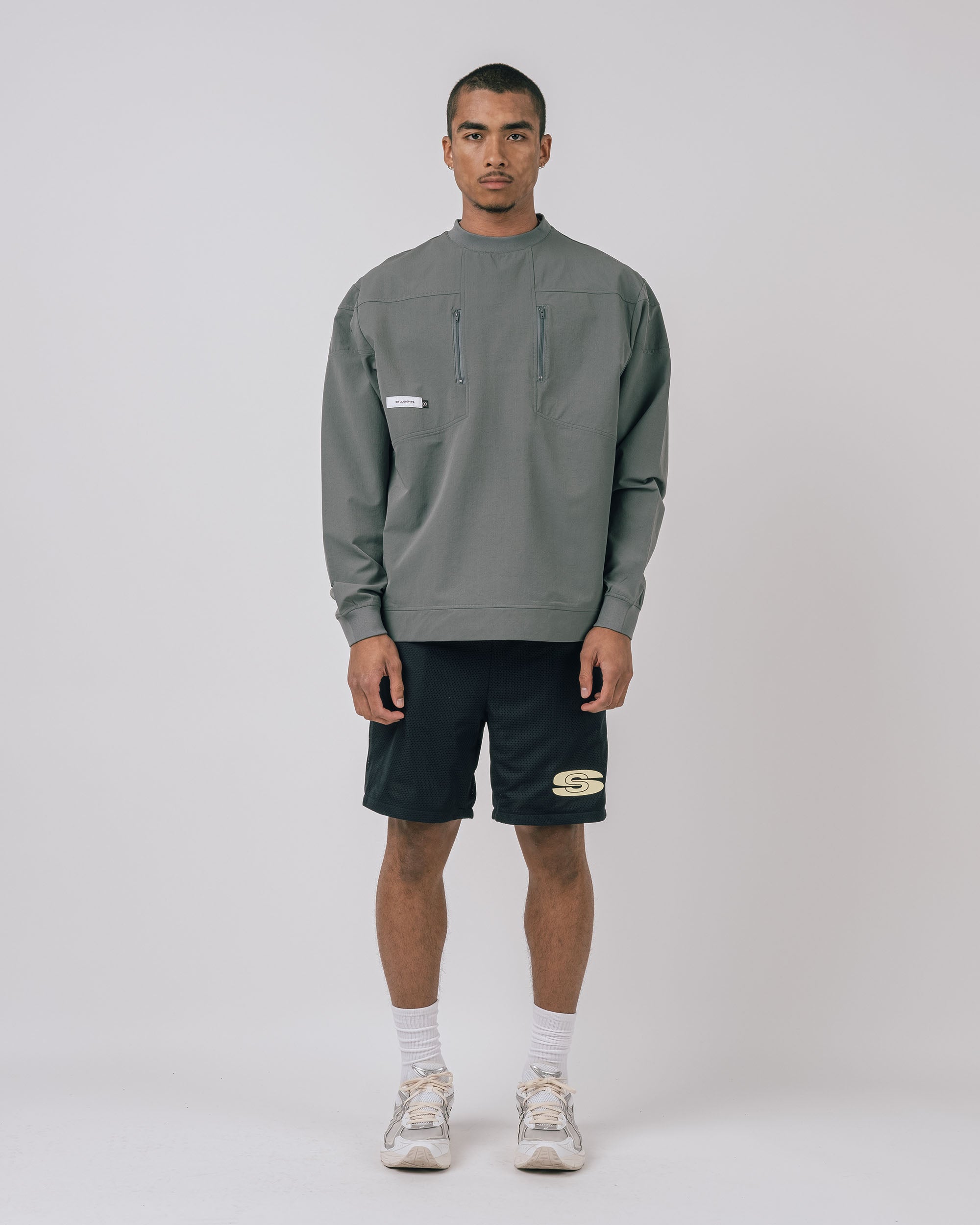 Brennan L/S Technical Nylon Popover