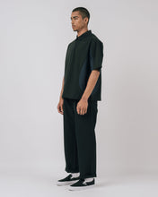 Load image into Gallery viewer, Linwood S/S Poplin Zip Polo
