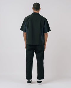 Linwood S/S Poplin Zip Polo