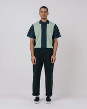 Load image into Gallery viewer, Browne S/S Knit Polo Sweater
