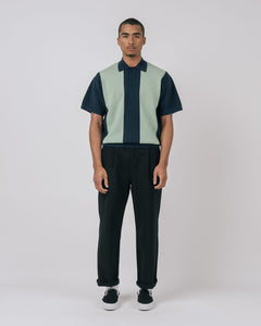 Browne S/S Knit Polo Sweater