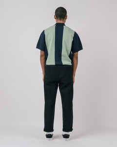 Browne S/S Knit Polo Sweater