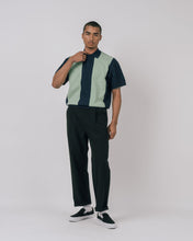 Load image into Gallery viewer, Browne S/S Knit Polo Sweater
