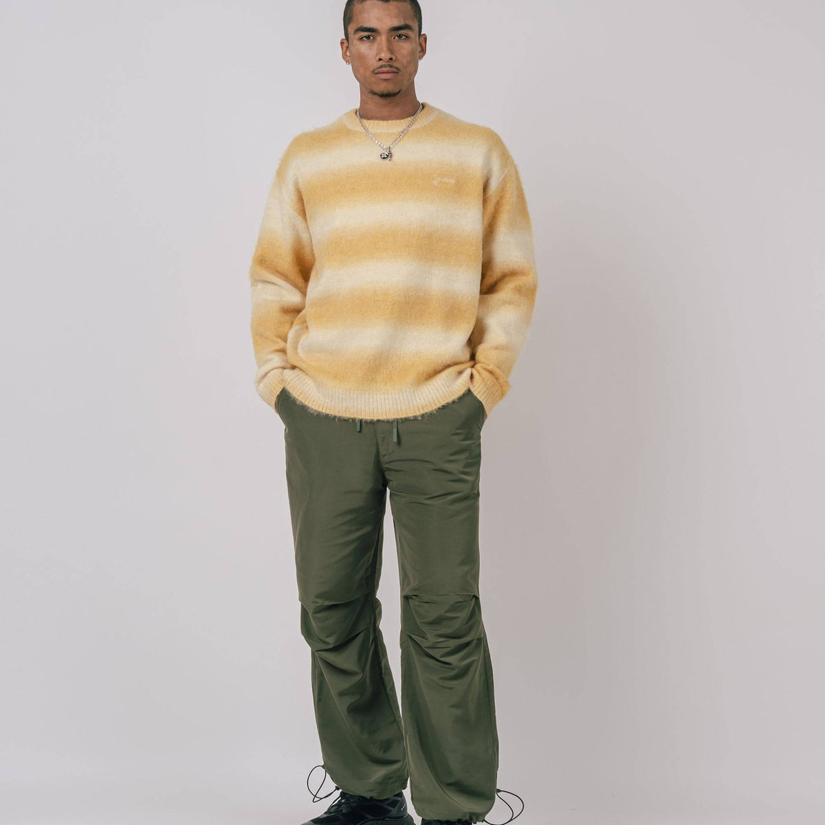 Davies Mohair L/S Crewneck Sweater