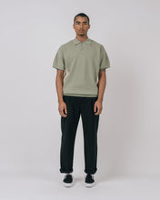 Load image into Gallery viewer, Newton S/S Knit Polo Sweater
