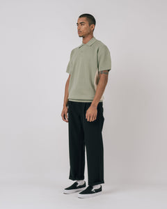 Newton S/S Knit Polo Sweater