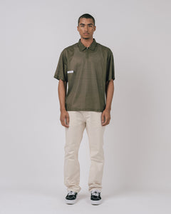 Course Marshal S/S Mesh Zip Polo