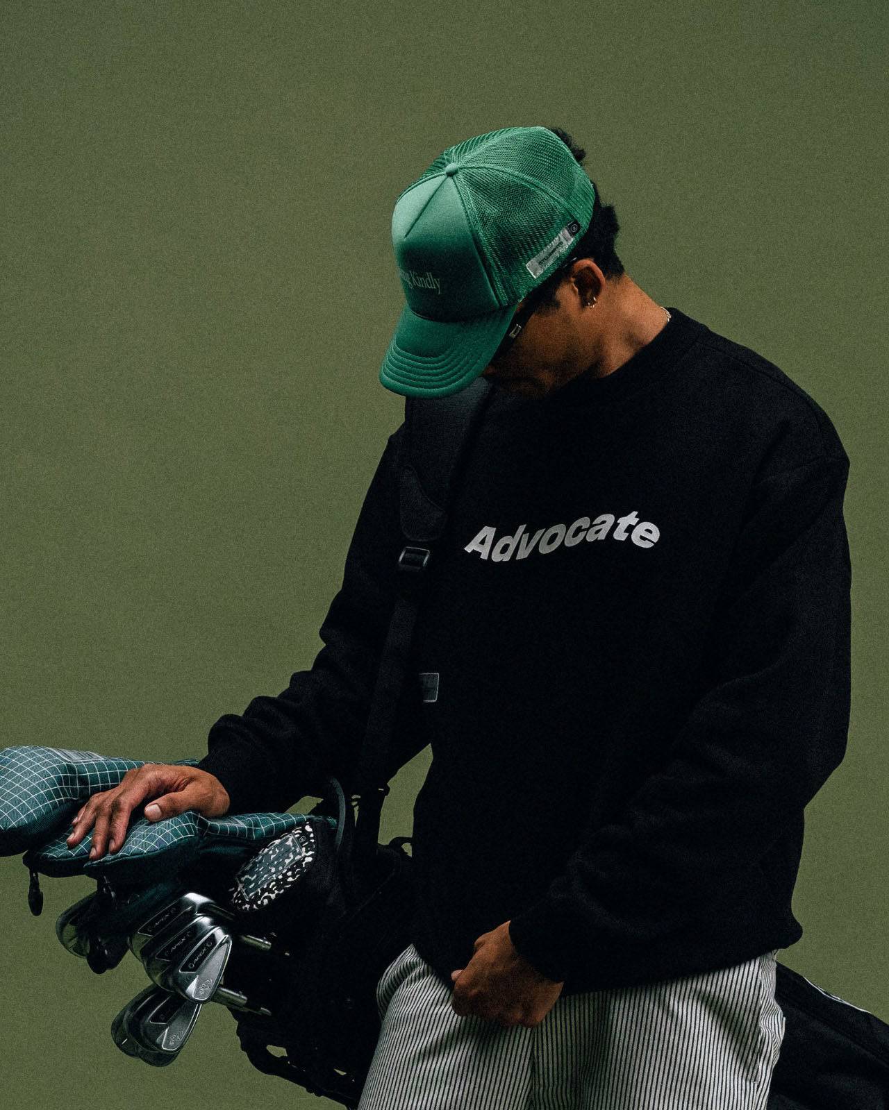 Advocate Fleece Crew Sweater - Students Golf