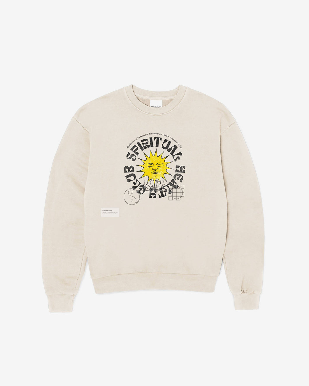 Spiritual Health Club Fleece Crew Sweater