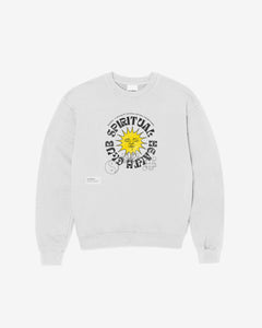 Spiritual Health Club Fleece Crew Sweater