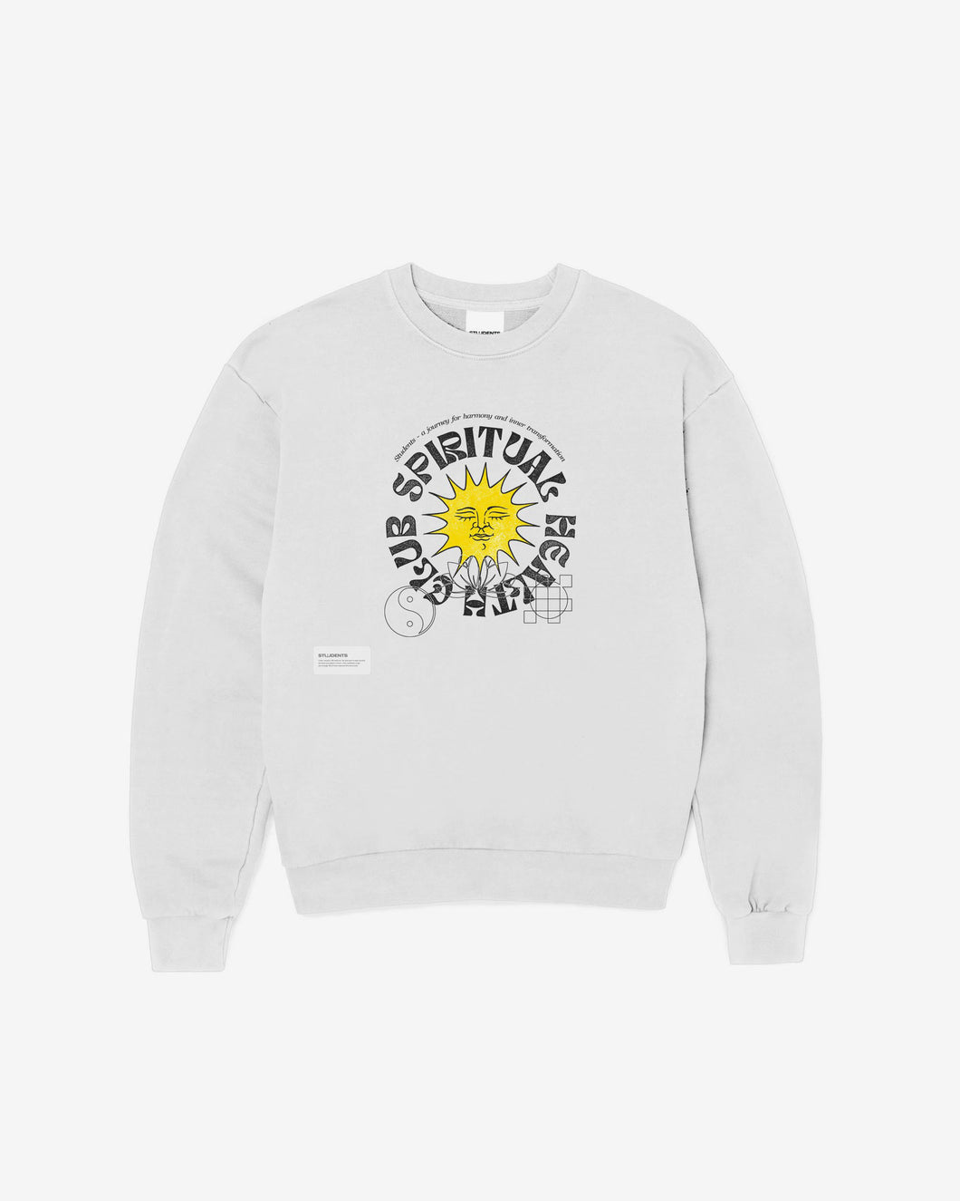 Spiritual Health Club Fleece Crew Sweater