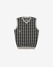 Load image into Gallery viewer, Layne Houndstooth Sweater Vest
