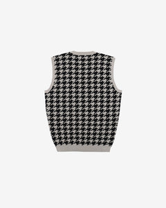 Layne Houndstooth Sweater Vest