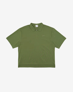 Lanser S/S Jersey Zip Polo Shirt