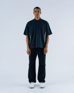 Assistant S/S Jersey Zip Polo Shirt