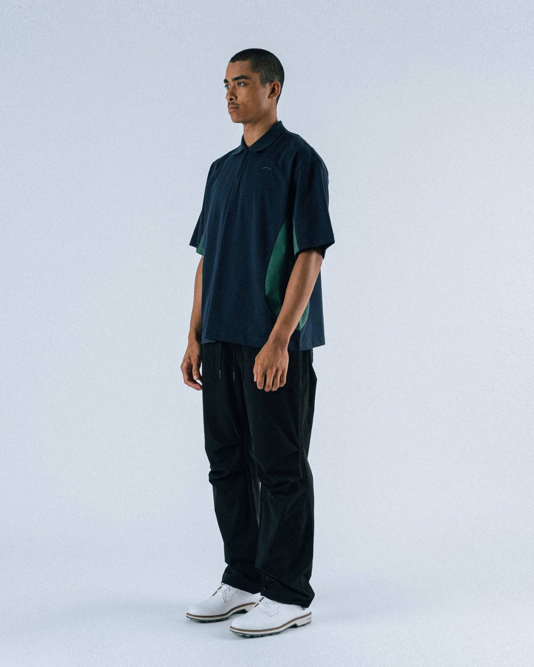 Assistant S/S Jersey Zip Polo Shirt - Students Golf