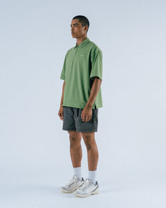 Lanser S/S Jersey Zip Polo Shirt
