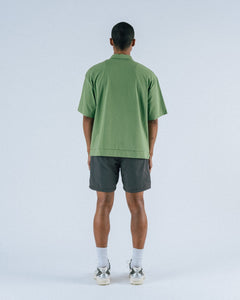Lanser S/S Jersey Zip Polo Shirt