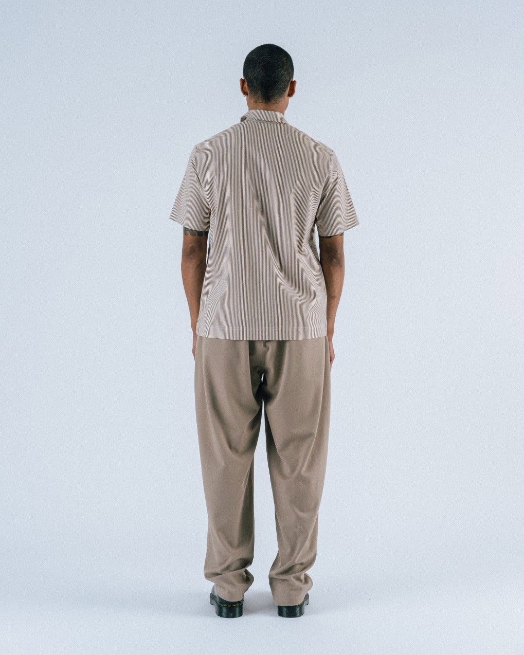 Calculus Baggy Pleated Pants