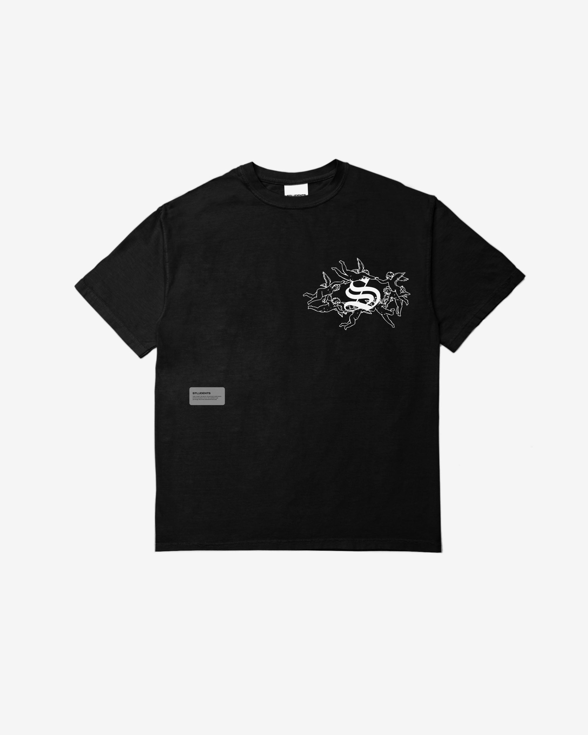 STUDENTS Golf ステューデンツゴルフ 半袖 Tシャツ ブラック L