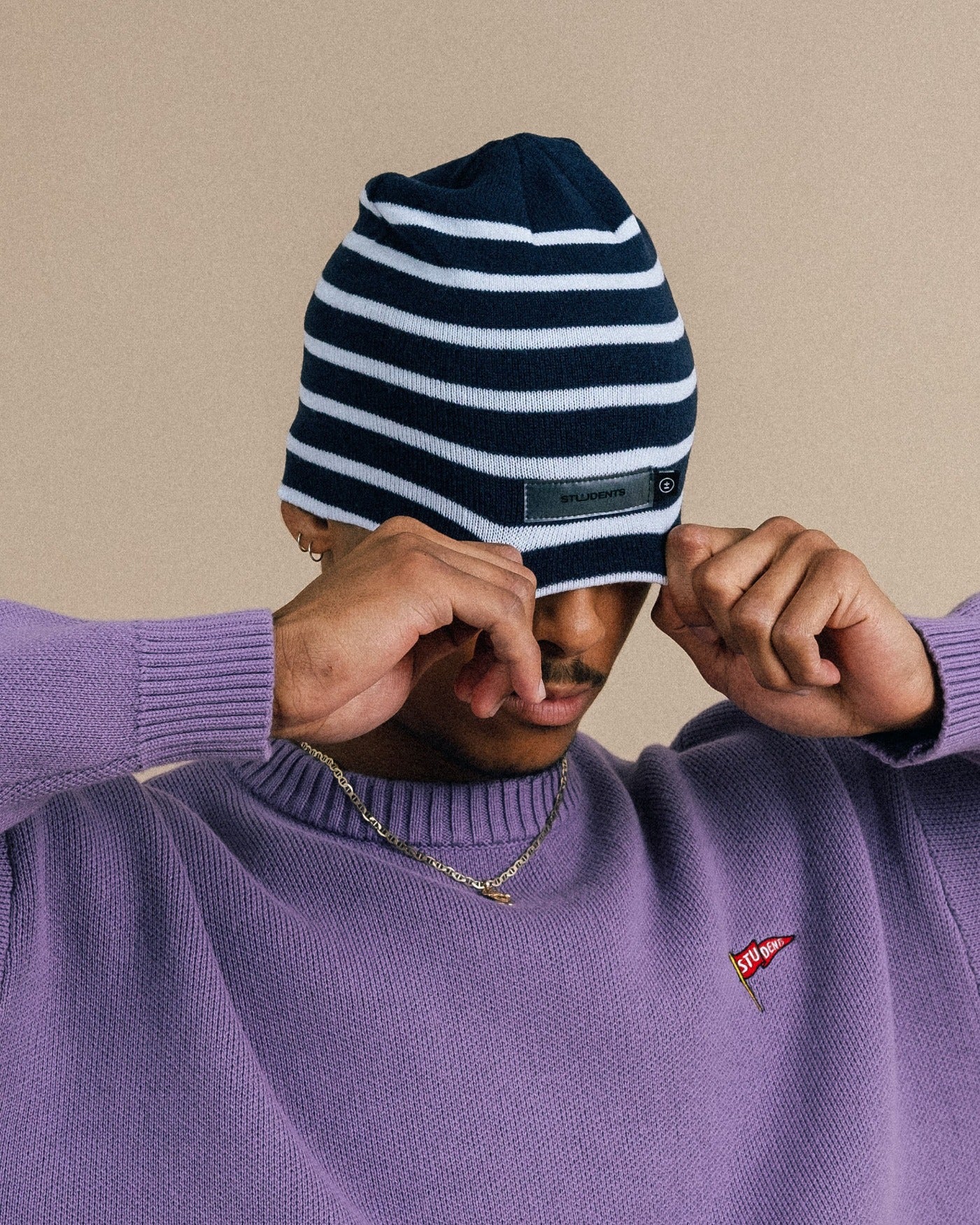 Hank Stripe Beanie