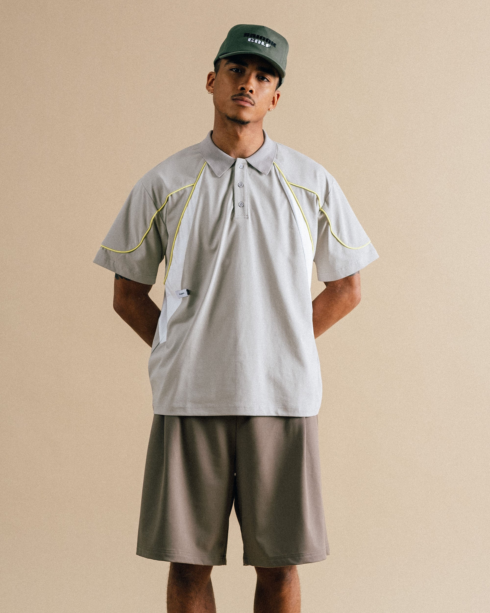 Calculus Baggy Pleated Shorts