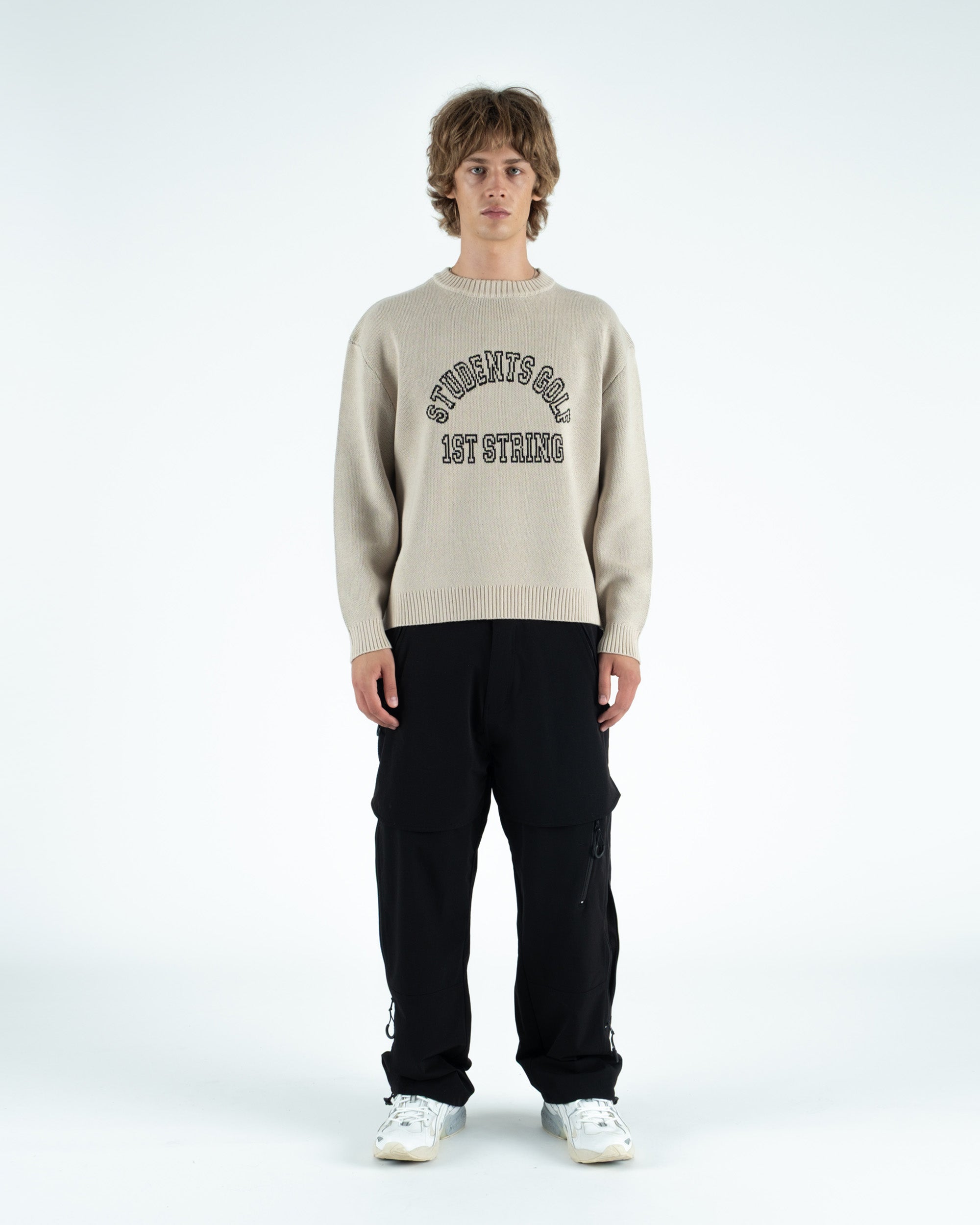 1st String Knit Crew Sweater