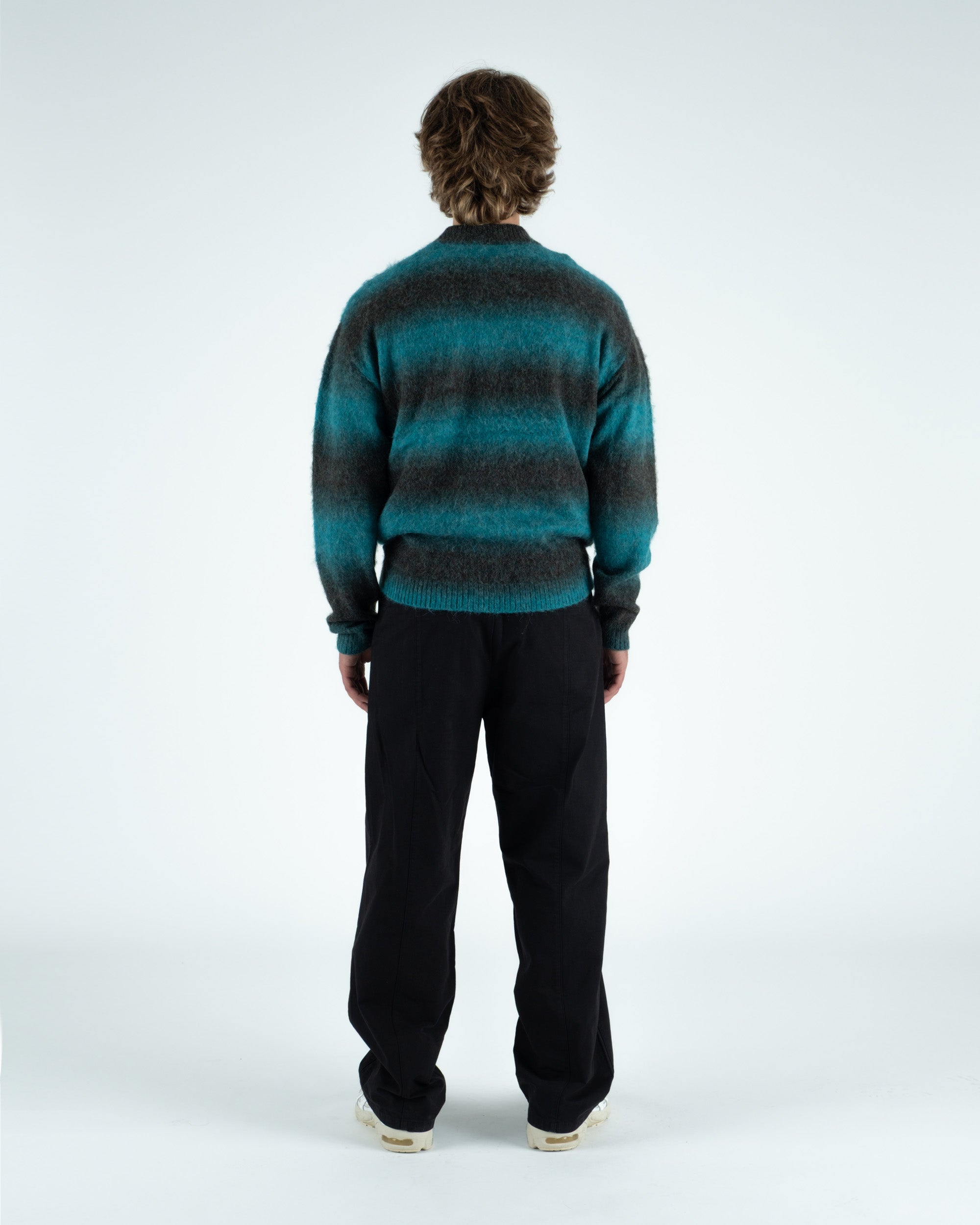 Cole Knit L/S Mockneck Mohair Sweater