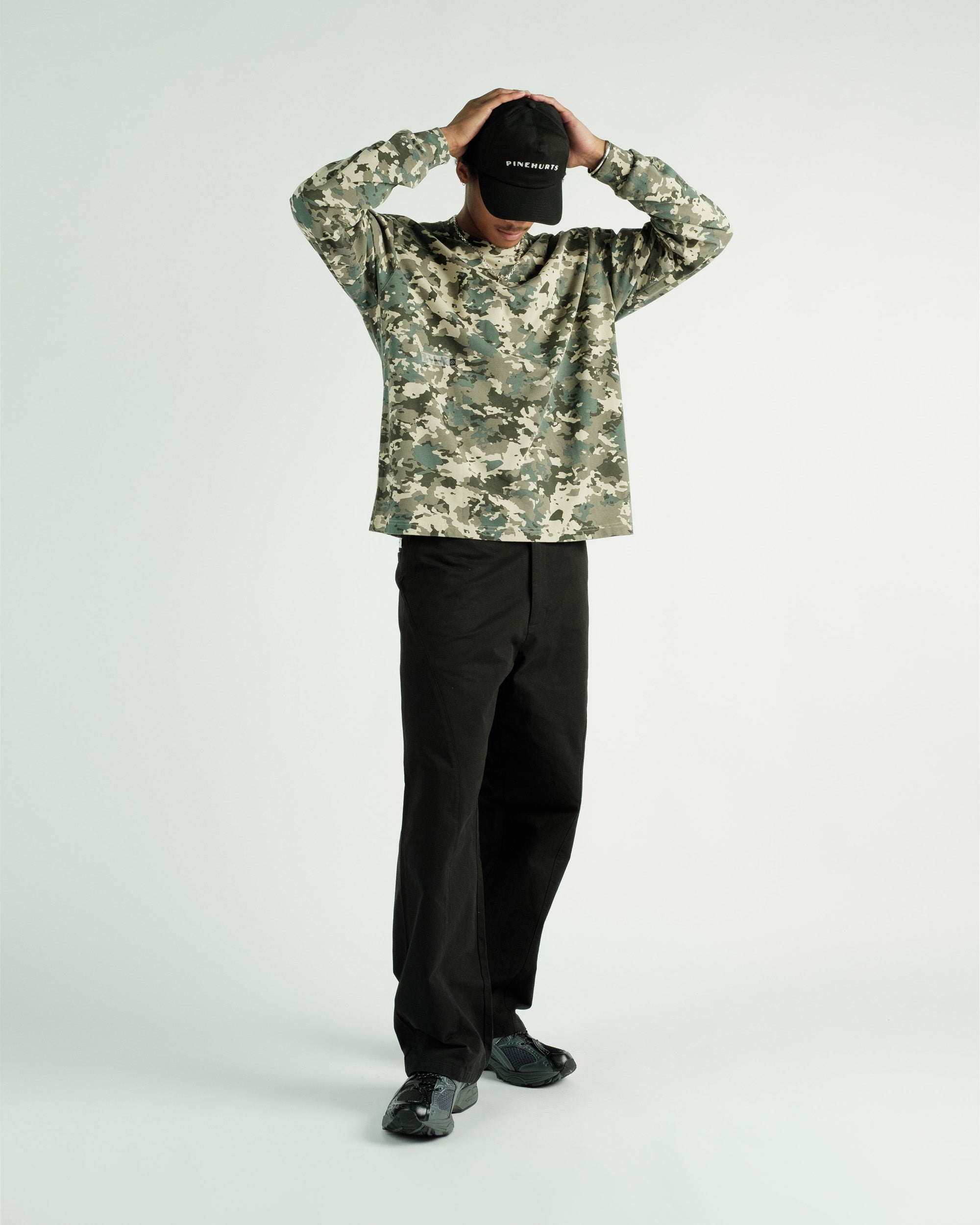 Payson Camo L/S Crew T-shirt