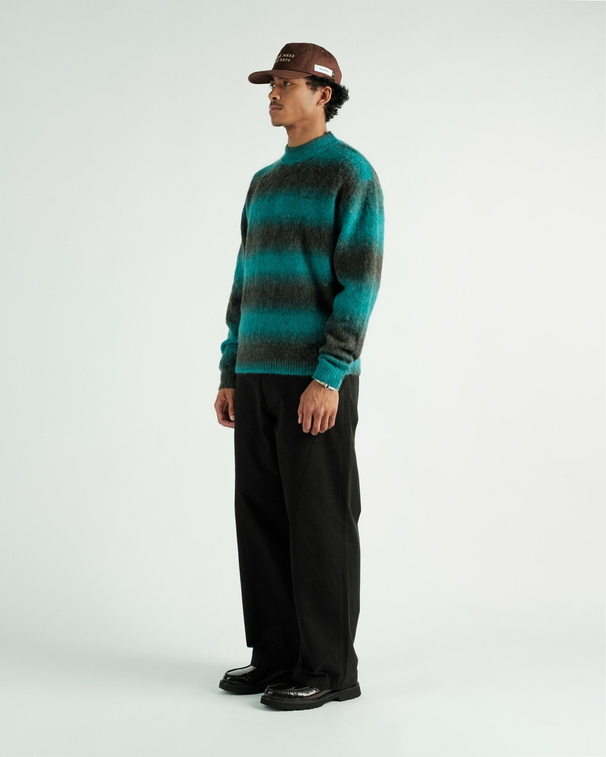 Cole Knit L/S Mockneck Mohair Sweater