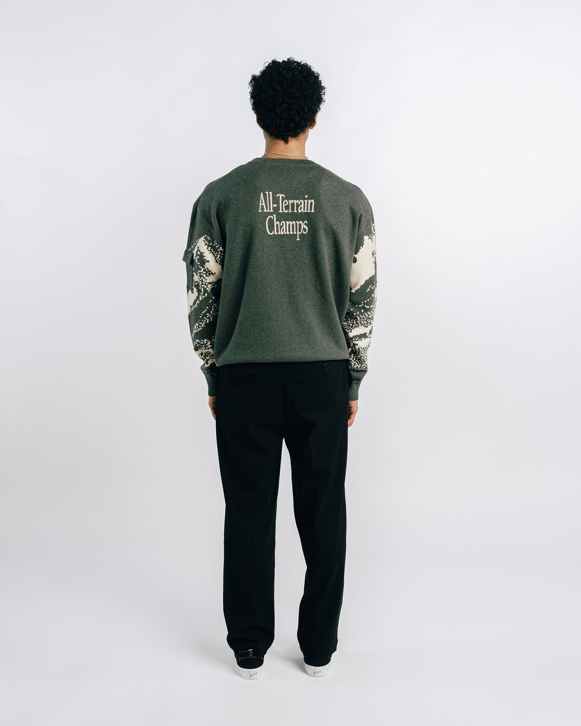 Truman L/S Knit Crew Sweater - Students Golf