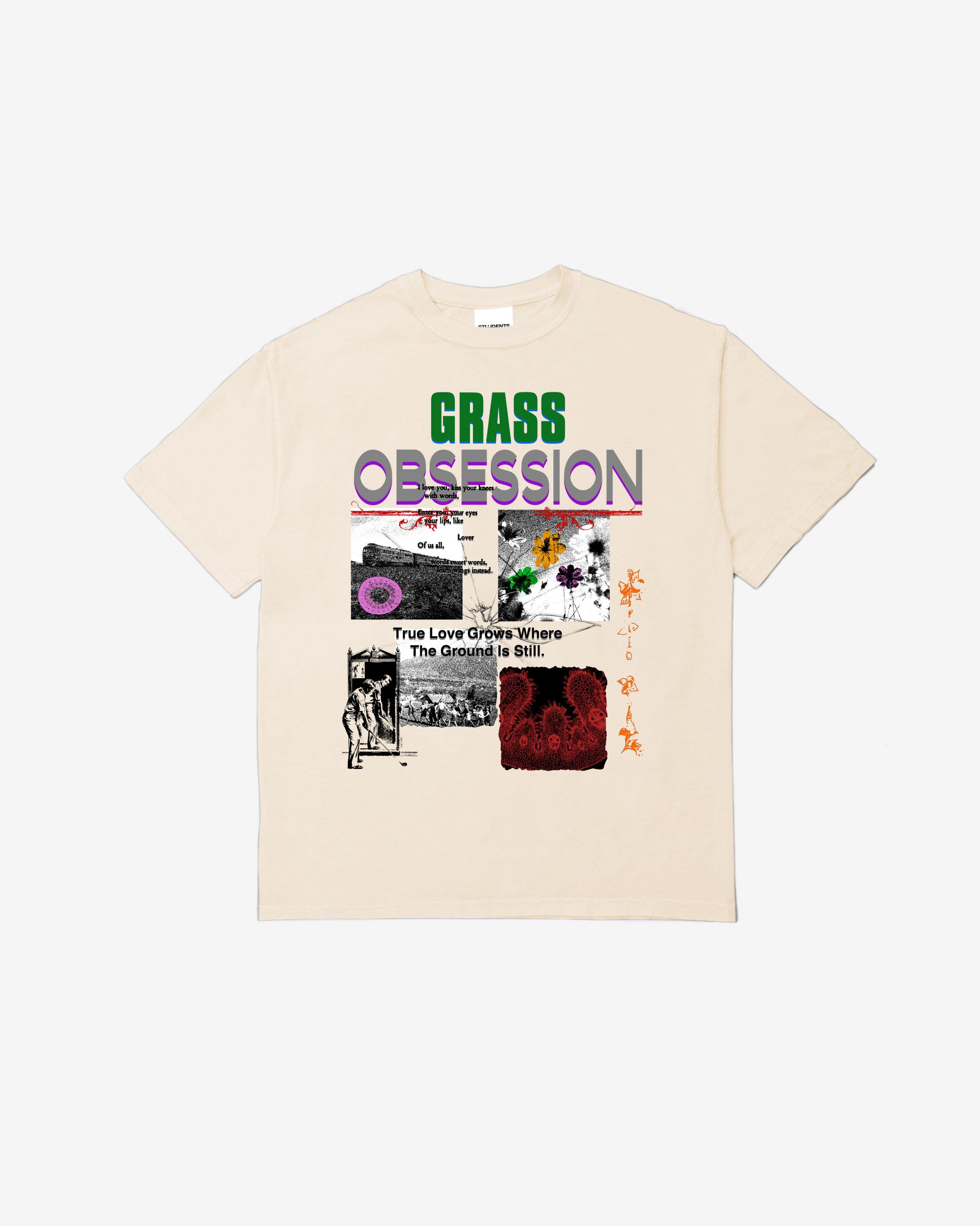 Students Golf Grass Obsession Tee