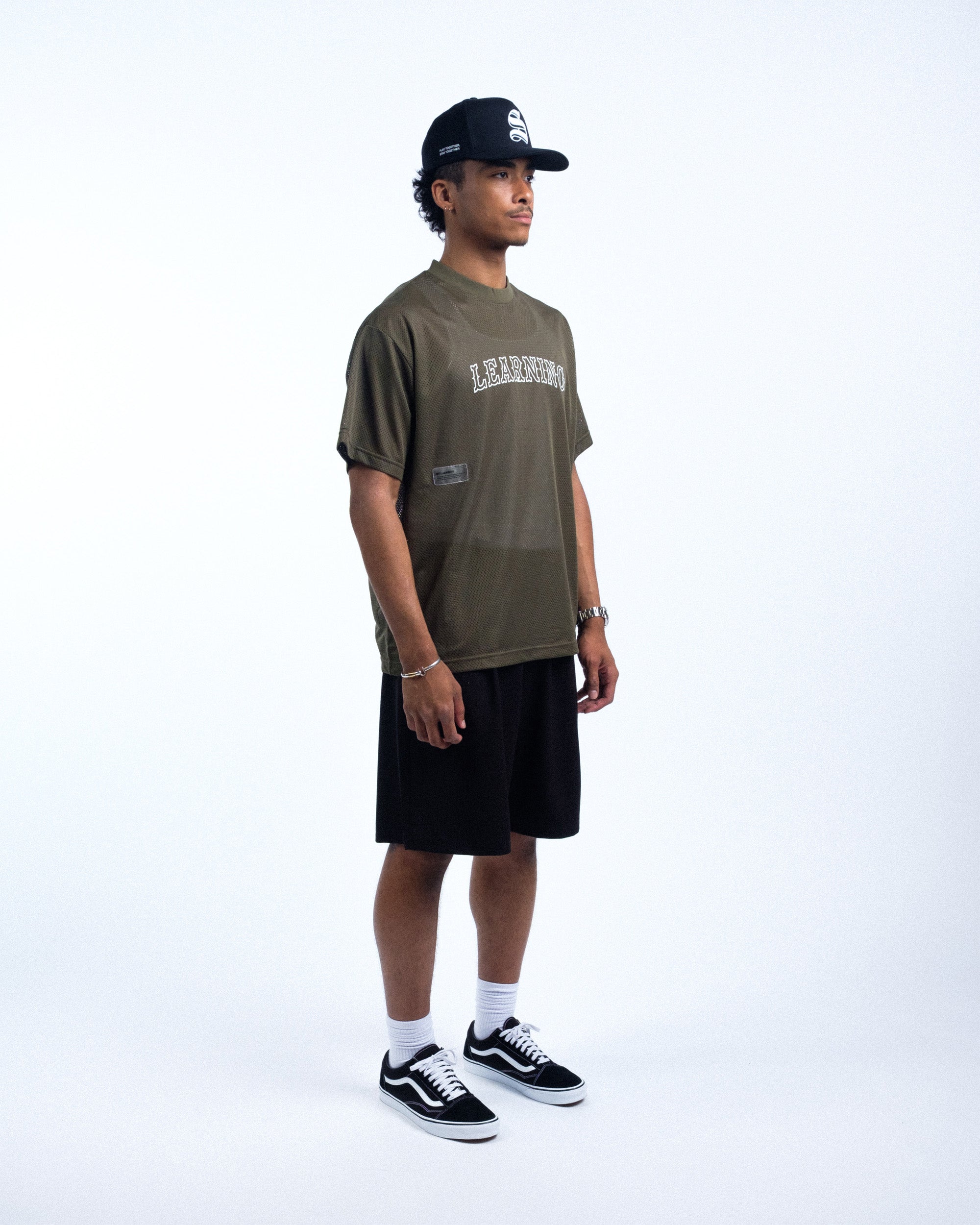 Still Learning S/S Mesh T-shirt