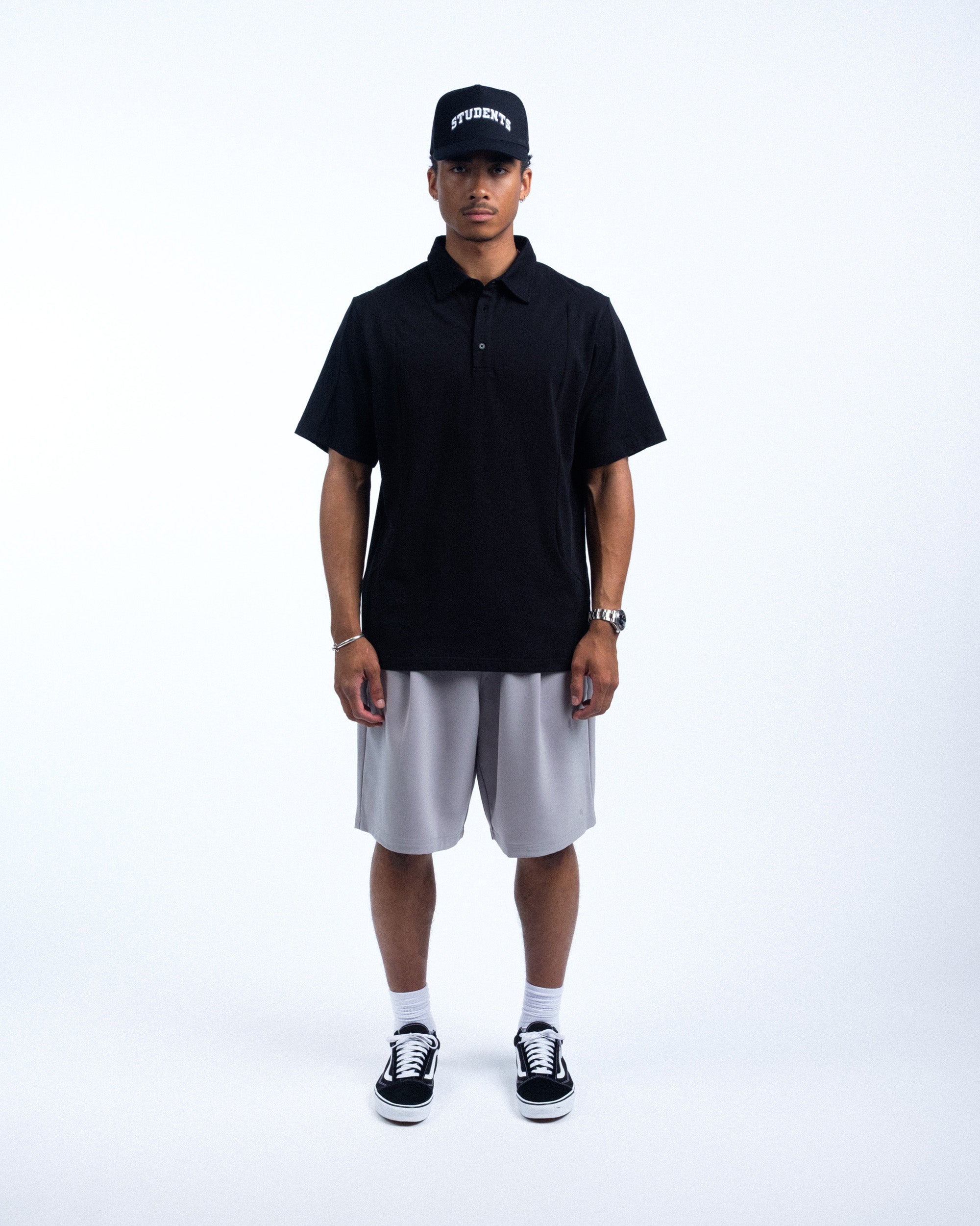 Calculus Baggy Pleated Shorts
