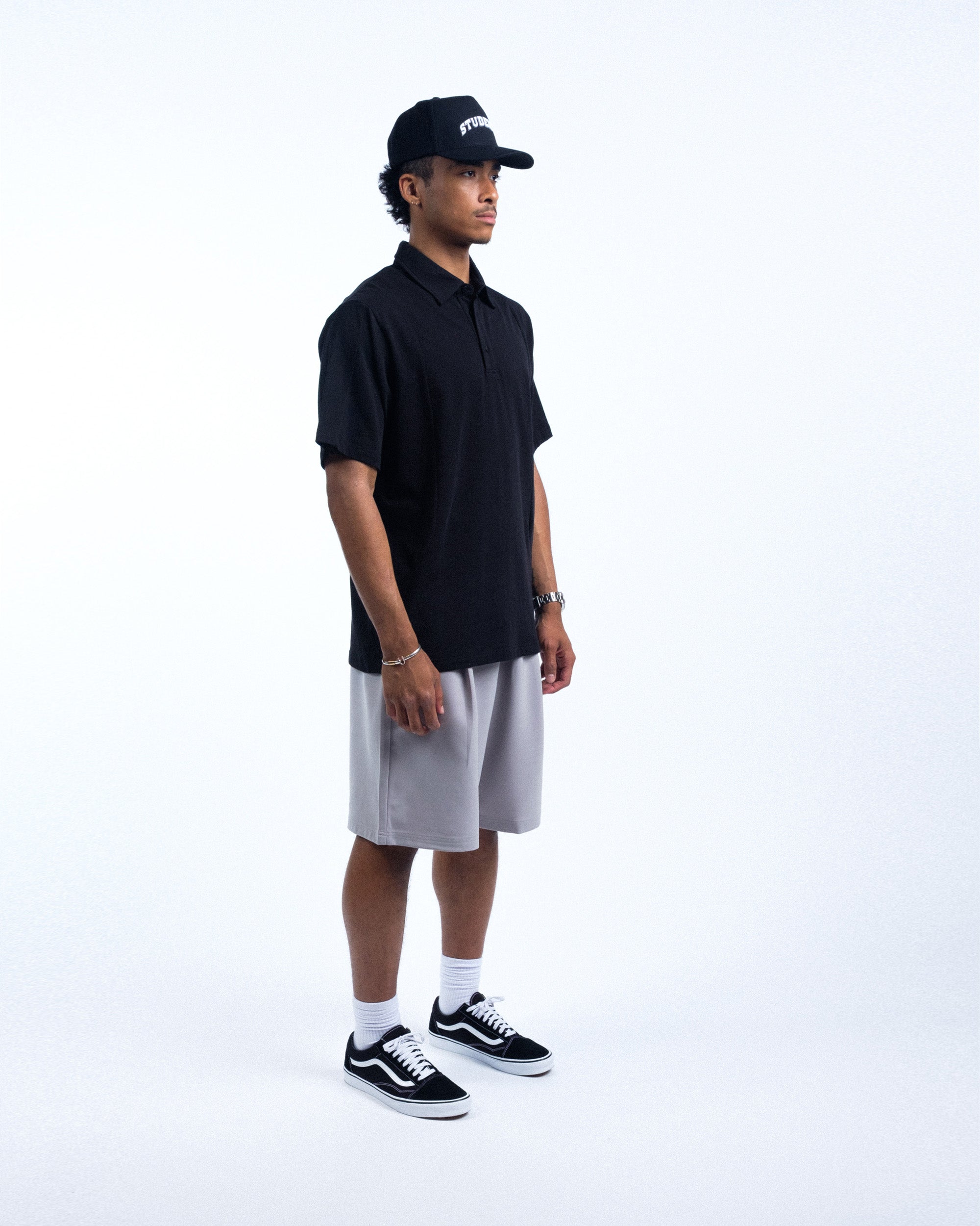 Calculus Baggy Pleated Shorts
