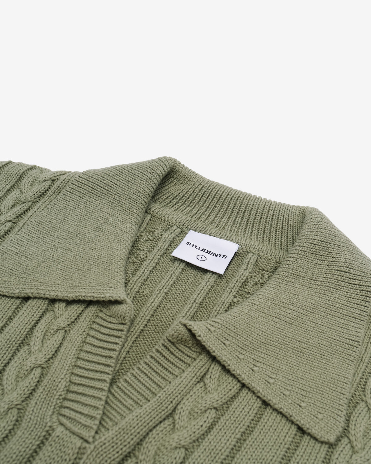 Riverview Knit LS Polo Sweater