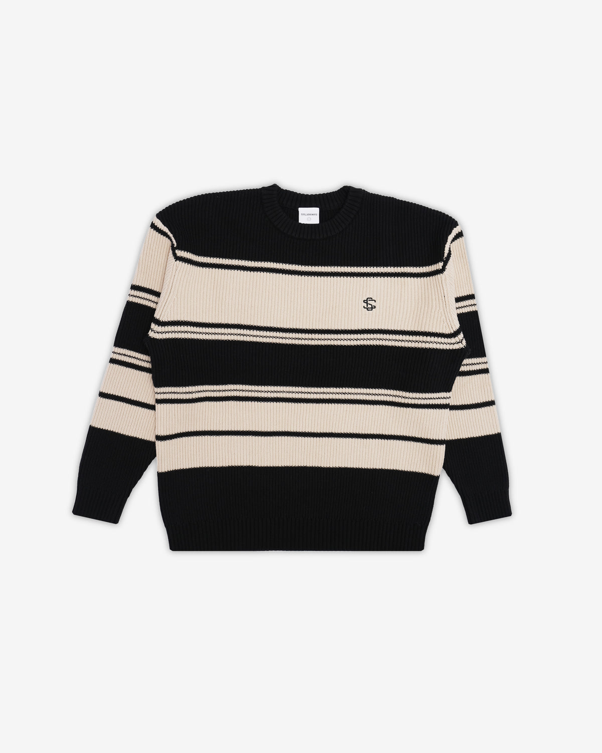 Palmdale Stripe Knit Crew Sweater