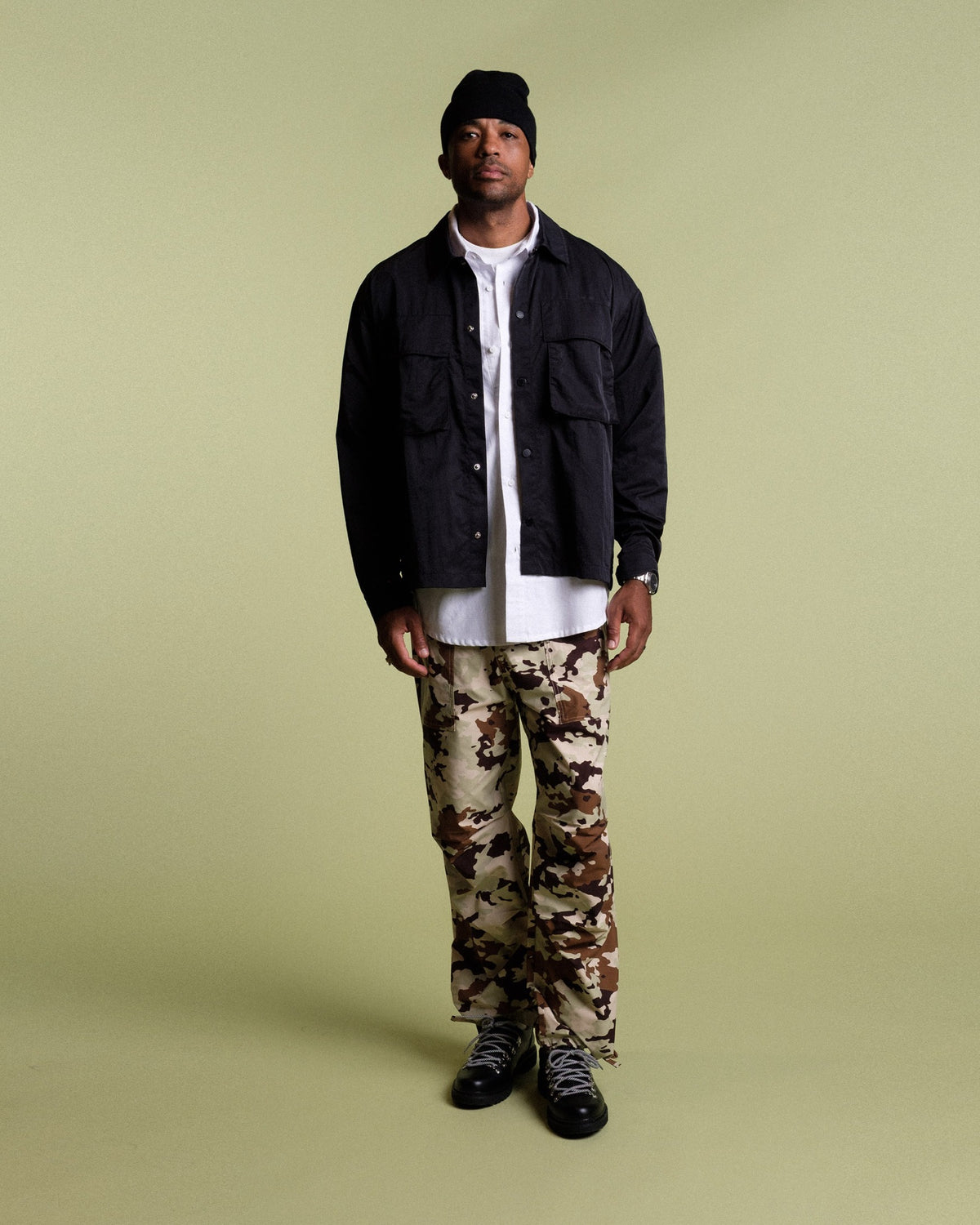 Presidio Camo Nylon Pants
